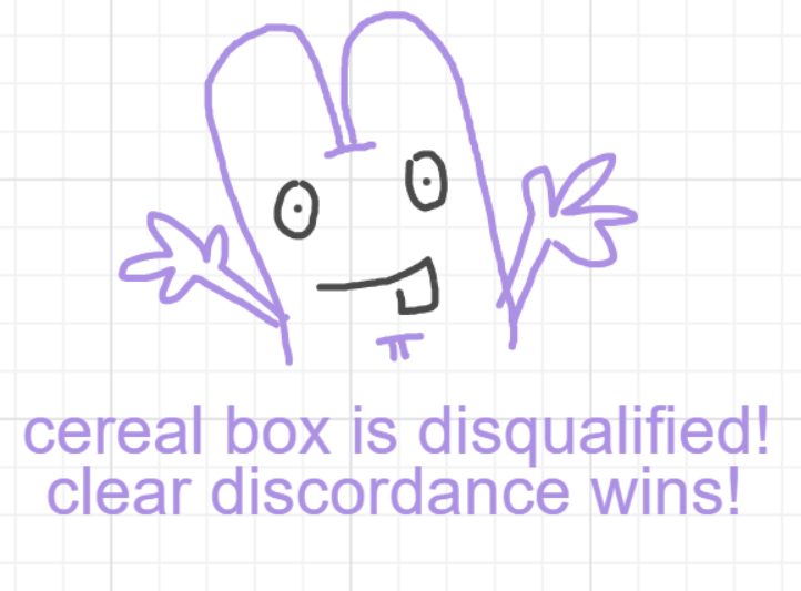 A panel from Ready Oar Knot, episode three of the Board Boards object show by Furretwalk/WalkingFurret.